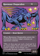 Ravenous Chupacabra (Borderless) (Foil Etched) [Secret Lair Drop Series] | Enigma On Main