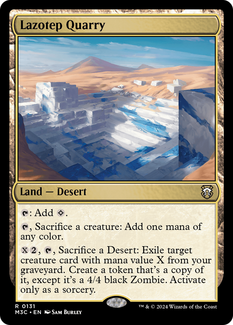 Lazotep Quarry (Extended Art) [Modern Horizons 3 Commander] | Enigma On Main