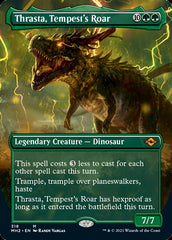 Thrasta, Tempest's Roar (Borderless Alternate Art) [Modern Horizons 2] | Enigma On Main