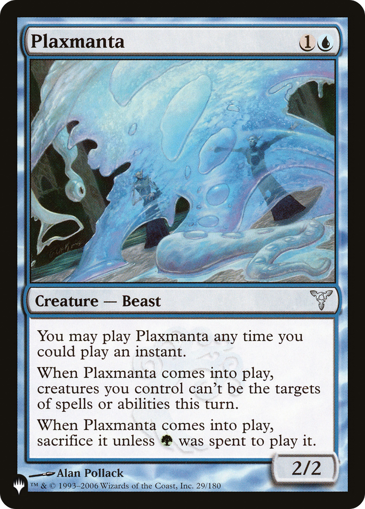 Plaxmanta [The List Reprints] | Enigma On Main