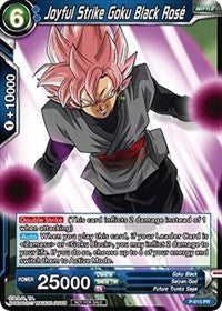 Joyful Strike Goku Black Rose (Foil Version) (P-015) [Promotion Cards] | Enigma On Main