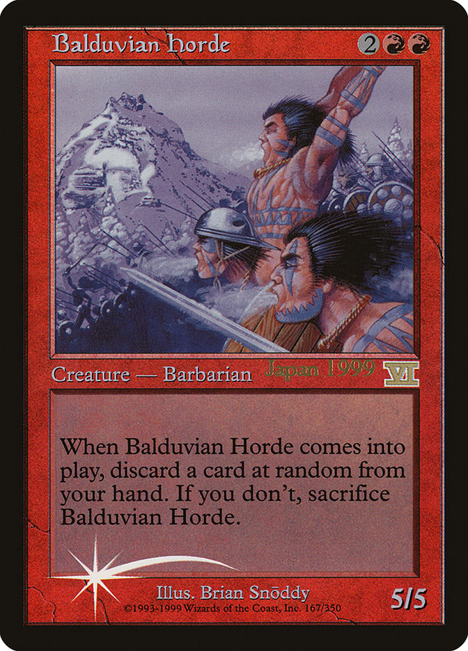 Balduvian Horde (Worlds) [World Championship Promos] | Enigma On Main