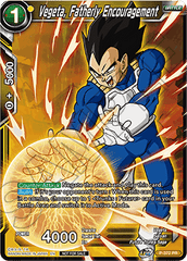 Vegeta, Fatherly Encouragement (Unison Warrior Series Boost Tournament Pack Vol. 7) (P-372) [Tournament Promotion Cards] | Enigma On Main