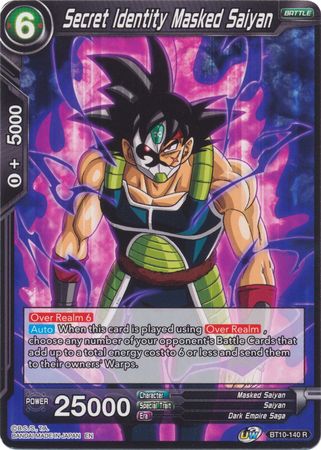 Secret Identity Masked Saiyan (BT10-140) [Rise of the Unison Warrior 2nd Edition] | Enigma On Main