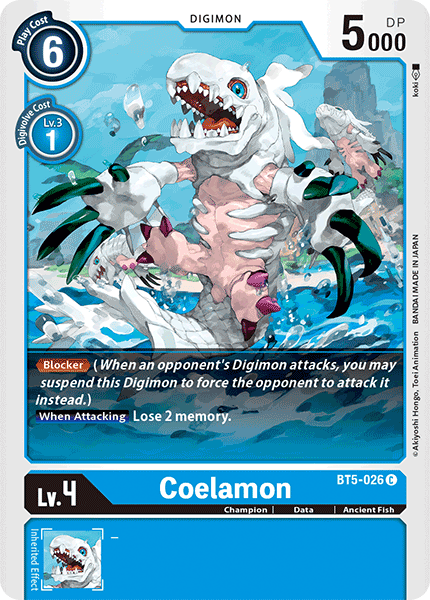 Coelamon [BT5-026] [Battle of Omni] | Enigma On Main