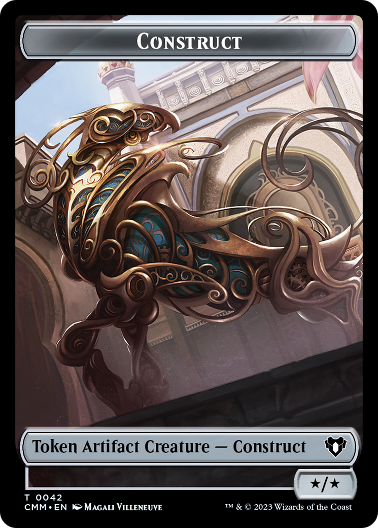 Construct Token (42) [Commander Masters Tokens] | Enigma On Main