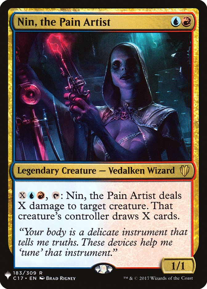 Nin, the Pain Artist [The List] | Enigma On Main