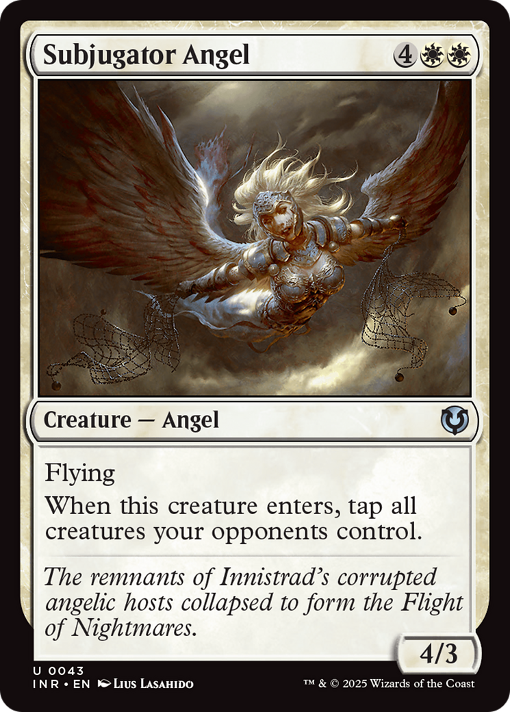 Subjugator Angel [Innistrad Remastered] | Enigma On Main