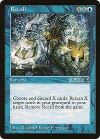 Recall (Oversized) [Oversize Cards] | Enigma On Main