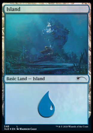 Island (Under the Sea) (548) [Secret Lair Drop Promos] | Enigma On Main