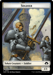 Eldrazi Spawn // Soldier Double-Sided Token [Modern Horizons 3 Tokens] | Enigma On Main