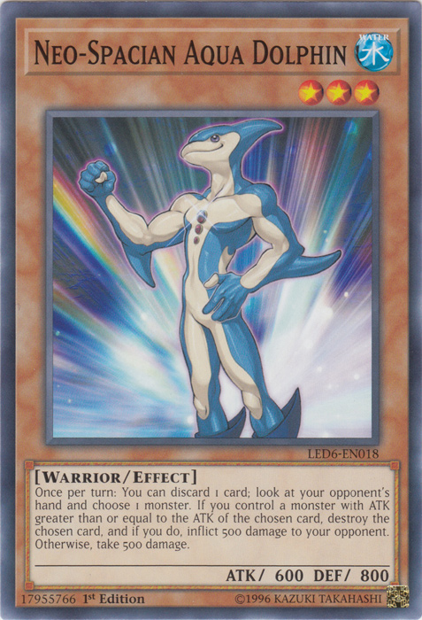 Neo-Spacian Aqua Dolphin [LED6-EN018] Common | Enigma On Main