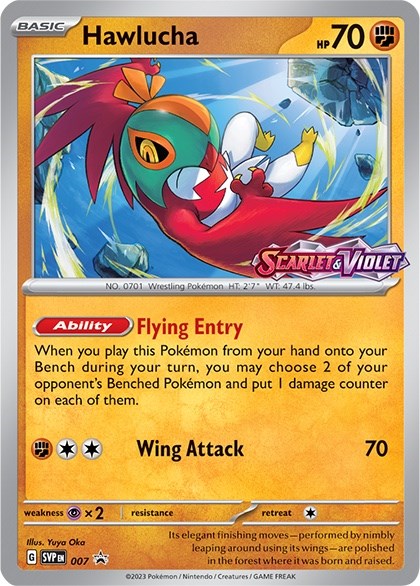 Hawlucha (007) [Scarlet & Violet: Black Star Promos] | Enigma On Main