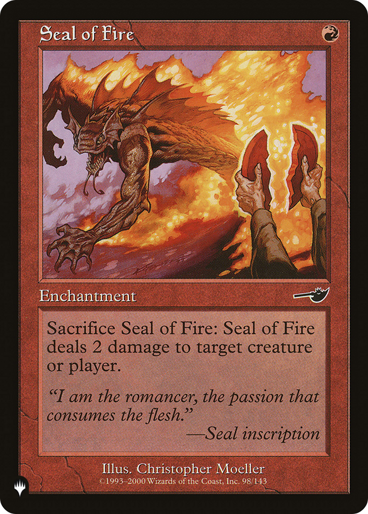 Seal of Fire [The List] | Enigma On Main