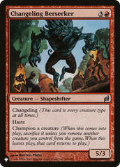 Changeling Berserker [The List Reprints] | Enigma On Main