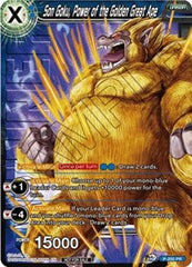 Son Goku, Power of the Golden Great Ape (Winner Stamped) (P-250) [Tournament Promotion Cards] | Enigma On Main