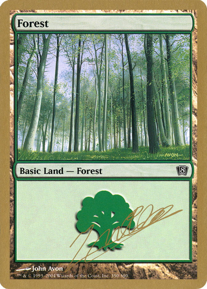 Forest (jn350) (Julien Nuijten) [World Championship Decks 2004] | Enigma On Main