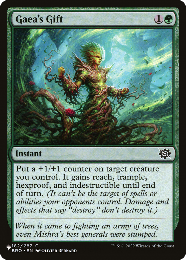 Gaea's Gift [The List] | Enigma On Main