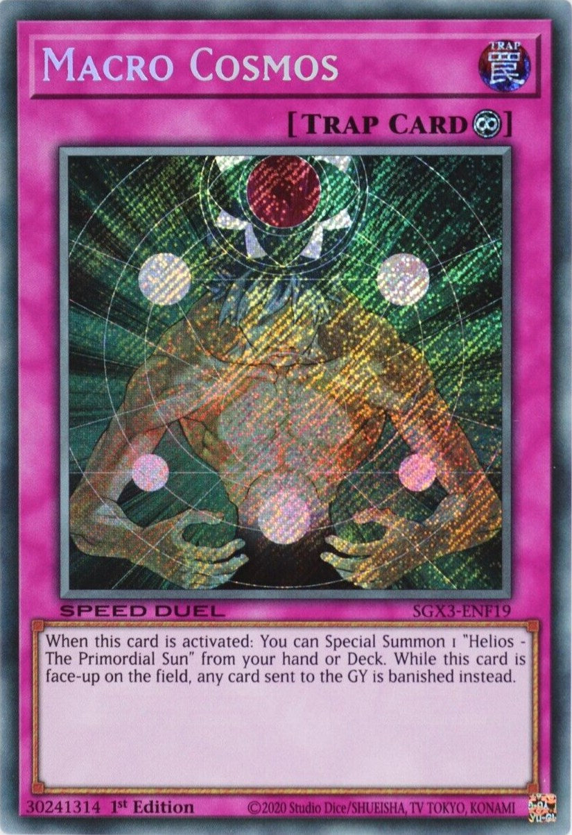 Macro Cosmos [SGX3-ENF19] Secret Rare | Enigma On Main