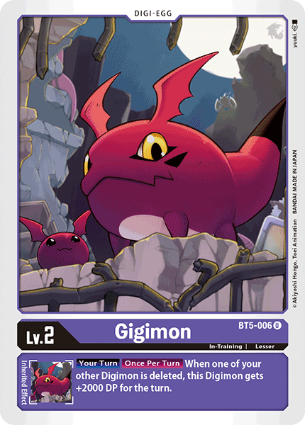 Gigimon [BT5-006] [Battle of Omni] | Enigma On Main