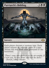 Patriarch's Bidding (Foil Etched) [Modern Horizons 2] | Enigma On Main