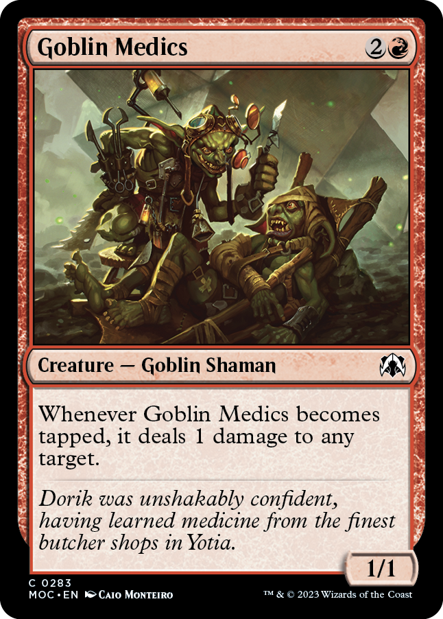 Goblin Medics [March of the Machine Commander] | Enigma On Main