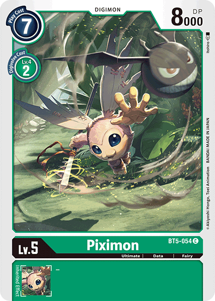 Piximon [BT5-054] [Battle of Omni] | Enigma On Main