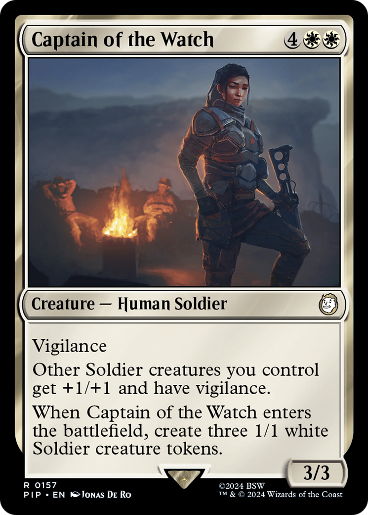 Captain of the Watch [Fallout] | Enigma On Main