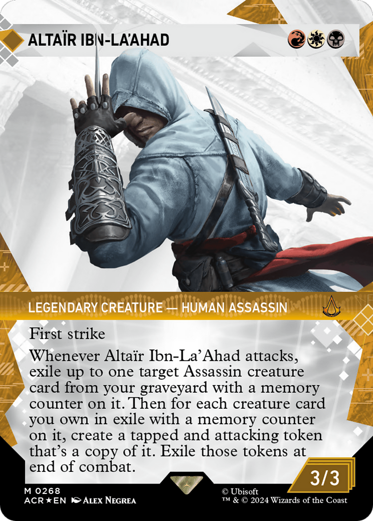 Altair Ibn-La'Ahad (Showcase) (Textured Foil) [Assassin's Creed] | Enigma On Main