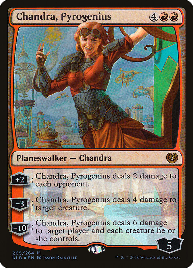 Chandra, Pyrogenius [Kaladesh] | Enigma On Main