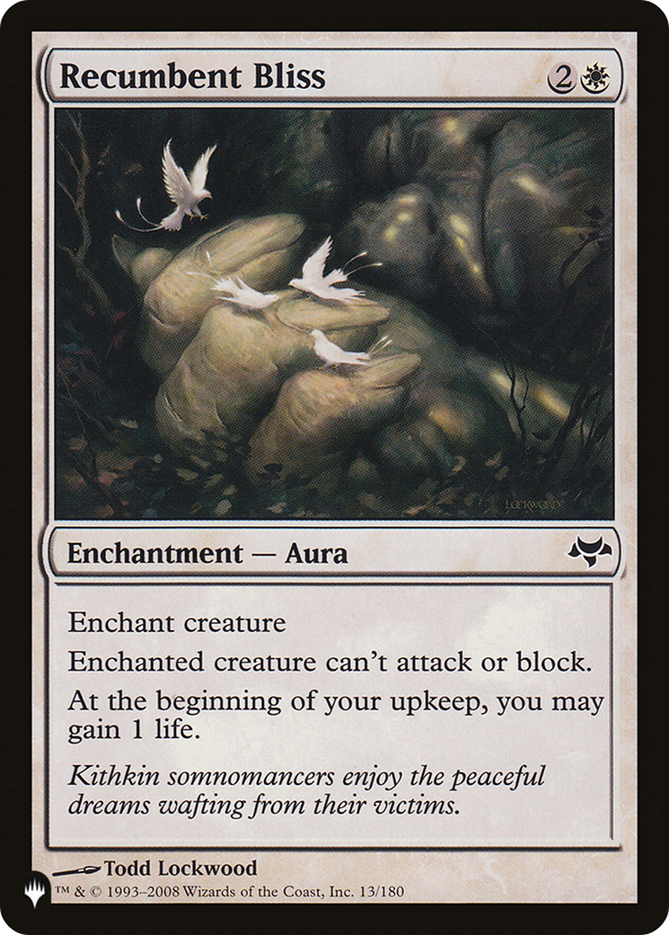 Recumbent Bliss [The List Reprints] | Enigma On Main