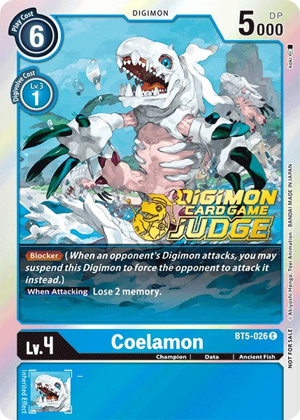 Coelamon [BT5-026] (Judge Pack 1) [Battle of Omni Promos] | Enigma On Main