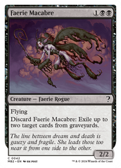 Faerie Macabre (White Border) [Mystery Booster 2] | Enigma On Main