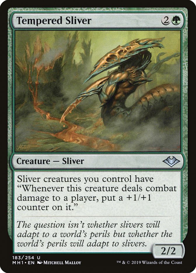 Tempered Sliver [Modern Horizons] | Enigma On Main