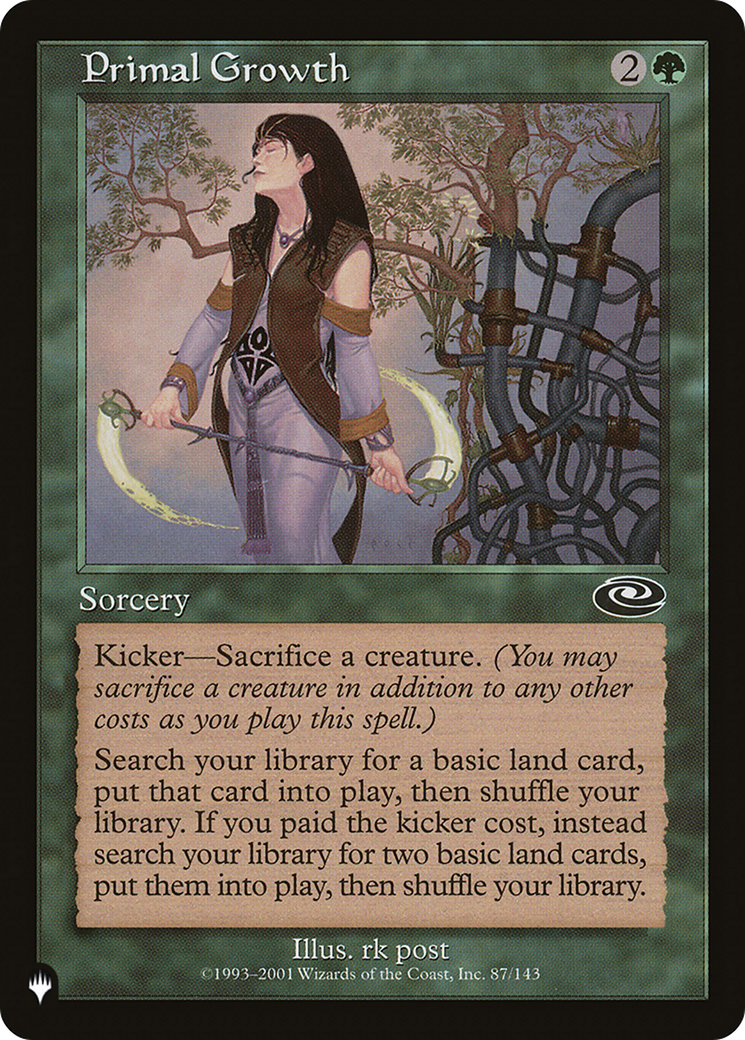 Primal Growth [The List] | Enigma On Main