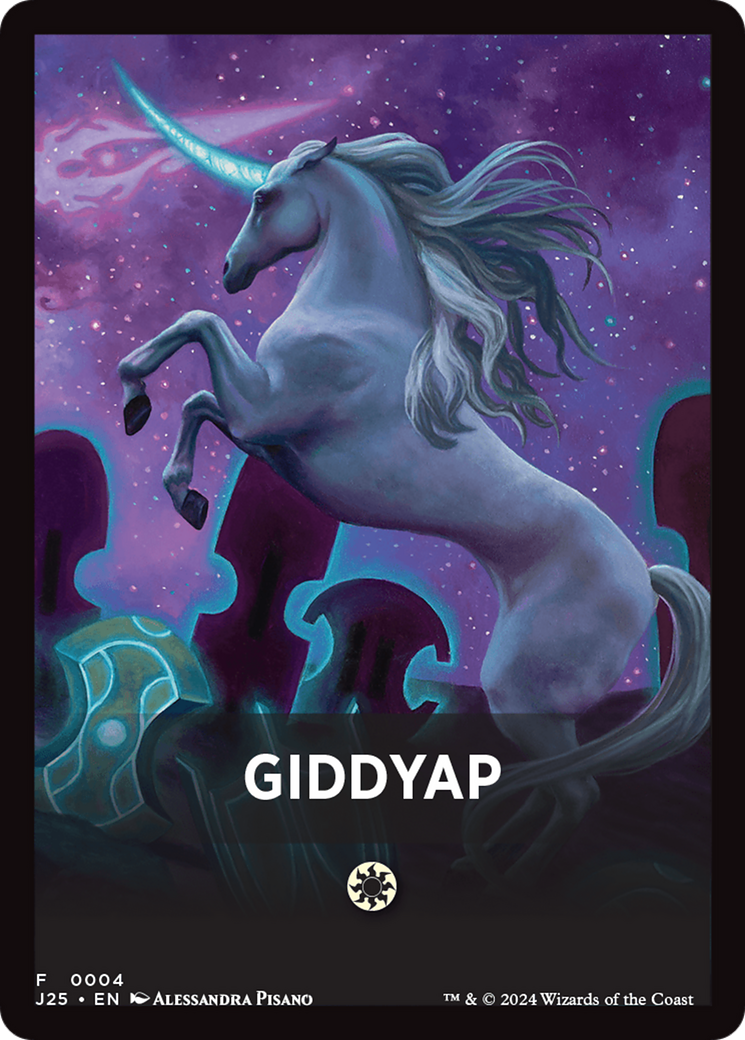 Giddyap Theme Card [Foundations Jumpstart Front Cards] | Enigma On Main