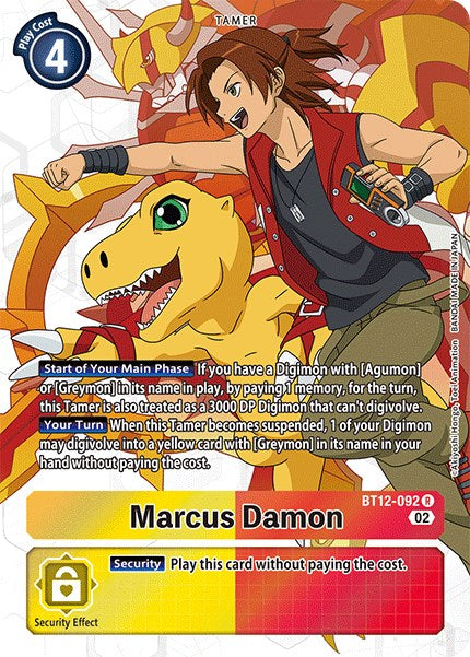 Marcus Damon [BT12-092] (Alternate Art) [Across Time] | Enigma On Main