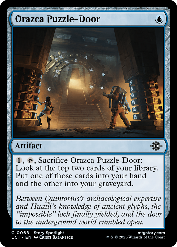 Orazca Puzzle-Door [The Lost Caverns of Ixalan] | Enigma On Main