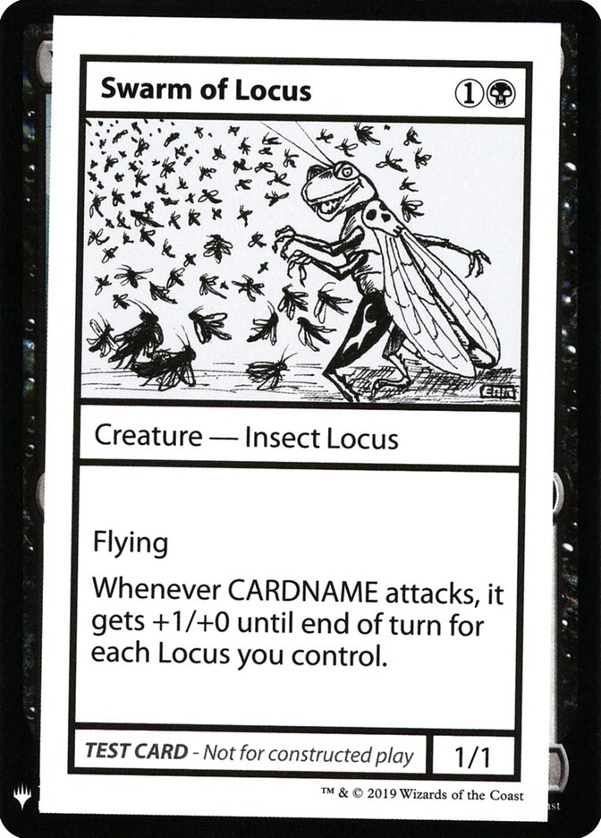 Swarm of Locus [Mystery Booster Playtest Cards] | Enigma On Main