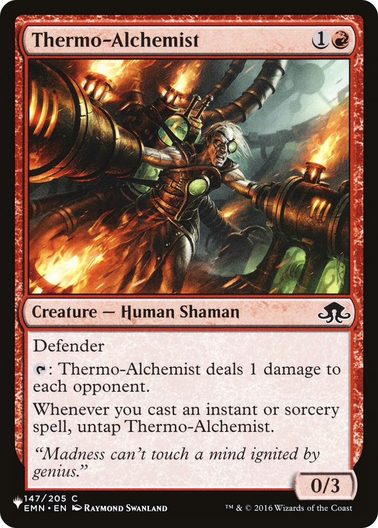 Thermo-Alchemist [The List Reprints] | Enigma On Main