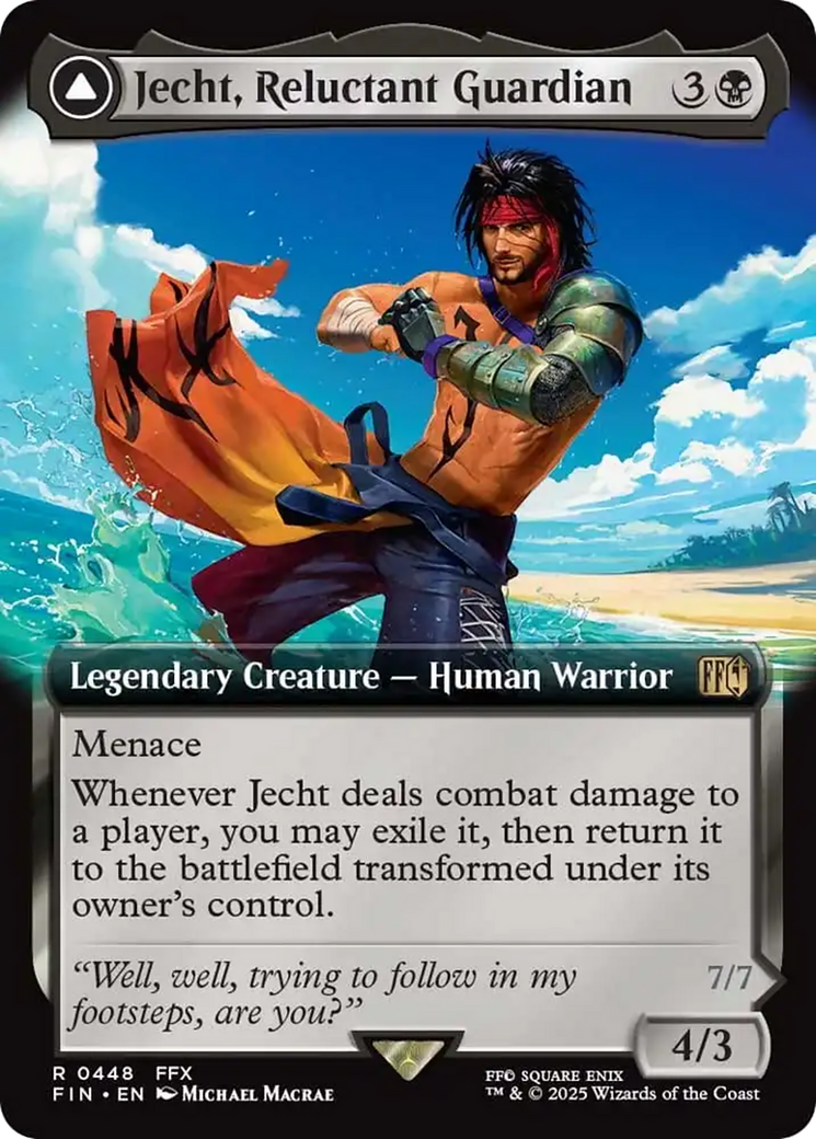 Jecht, Reluctant Guardian // Braska's Final Aeon (Extended Art) [FINAL FANTASY] | Enigma On Main