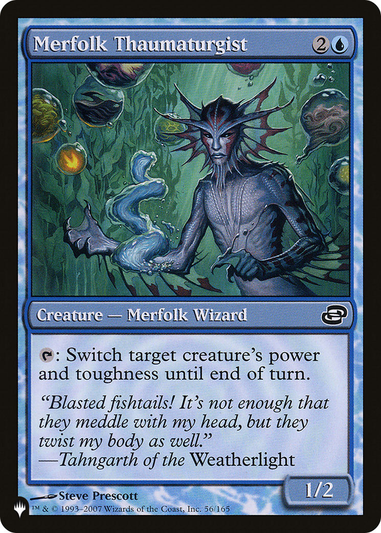 Merfolk Thaumaturgist [The List] | Enigma On Main