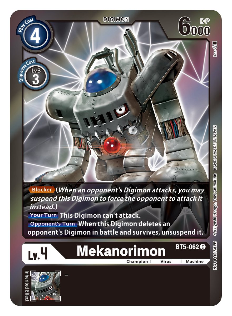 Mekanorimon [BT5-062] (Event Pack 2) [Battle of Omni] | Enigma On Main