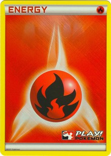 Fire Energy (2011 Play Pokemon Promo) [League & Championship Cards] | Enigma On Main