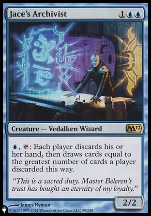 Jace's Archivist [The List] | Enigma On Main