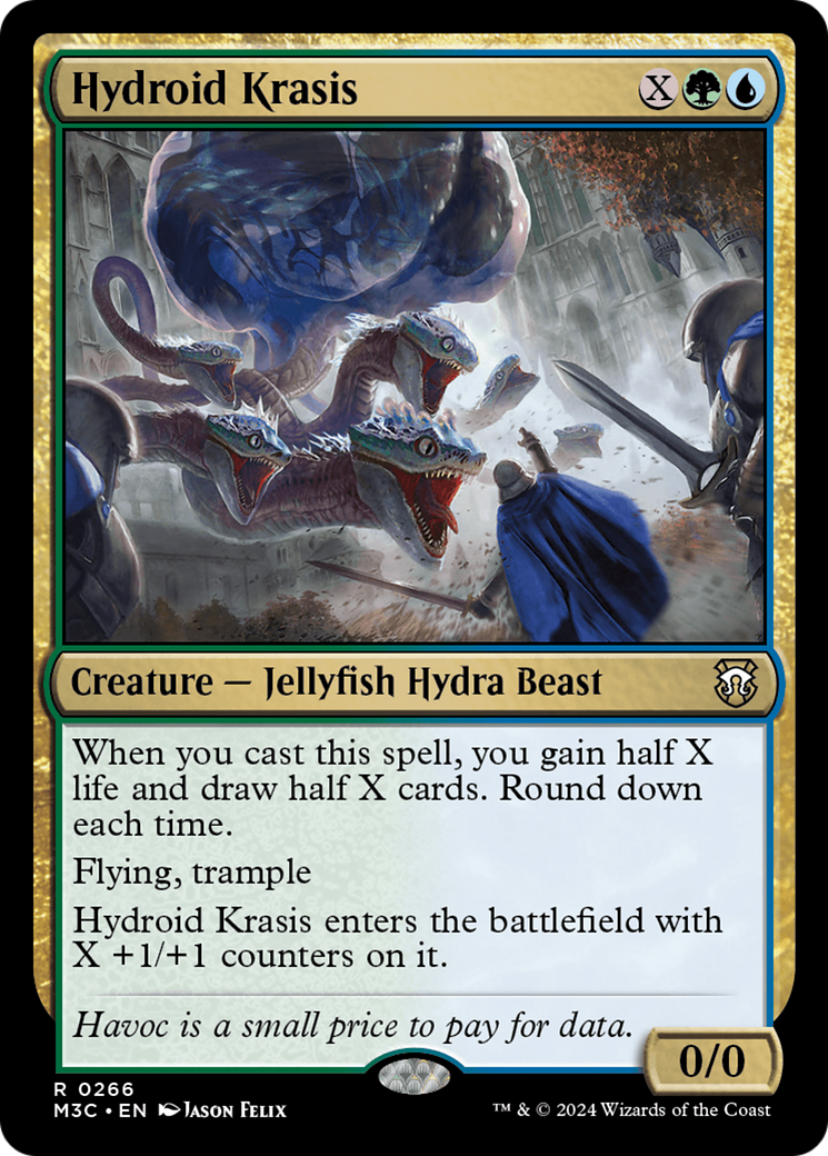 Hydroid Krasis (Ripple Foil) [Modern Horizons 3 Commander] | Enigma On Main