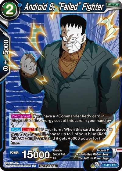 Android 8, "Failed" Fighter (Championship Pack 2022 Vol.2) (P-421) [Promotion Cards] | Enigma On Main