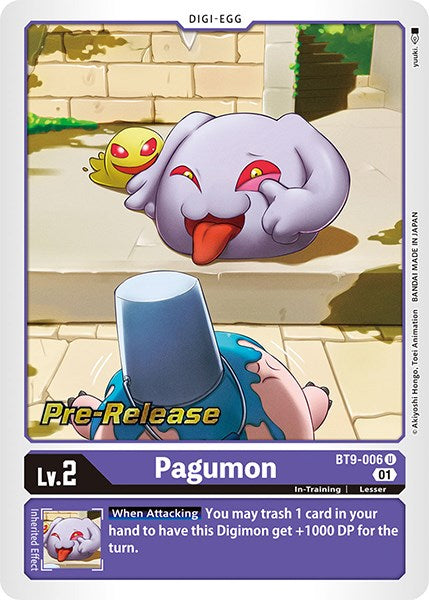 Pagumon [BT9-006] [X Record Pre-Release Promos] | Enigma On Main