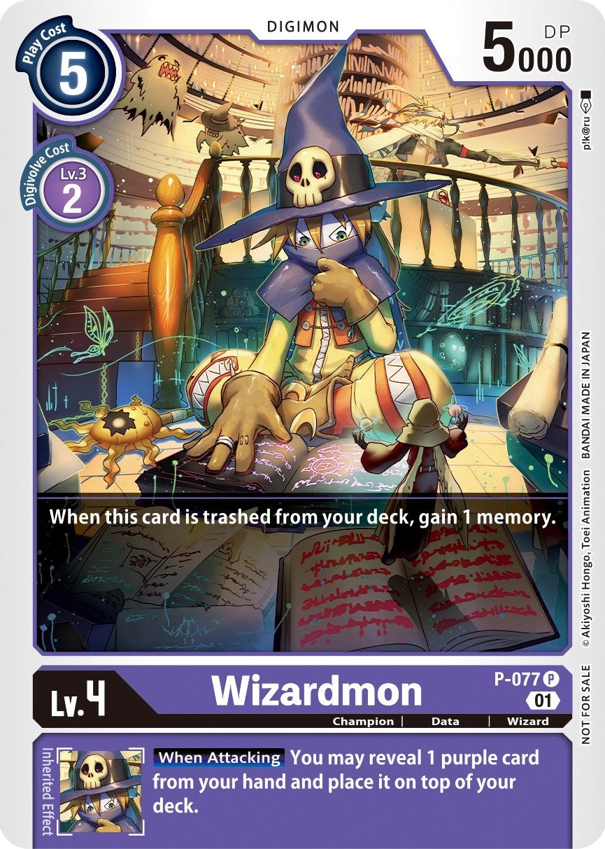 Wizardmon [P-077] (Update Pack) [Promotional Cards] | Enigma On Main