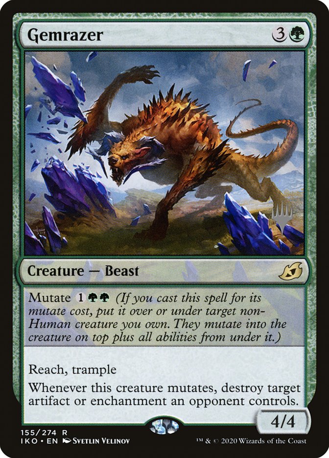 Gemrazer (Promo Pack) [Ikoria: Lair of Behemoths Promos] | Enigma On Main